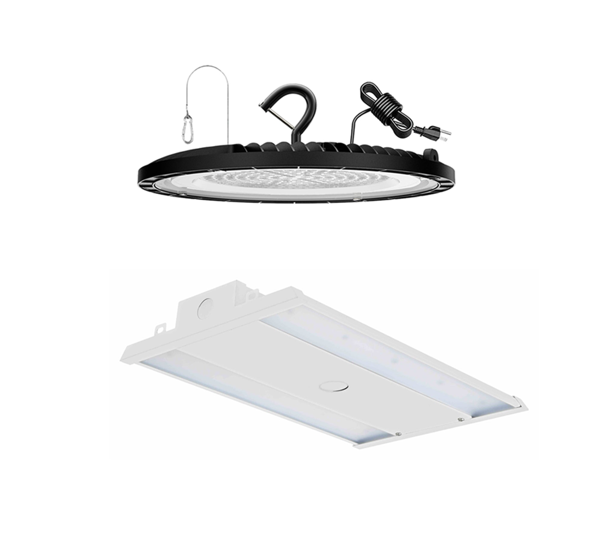 UFO high bay light VS Linear high bay light