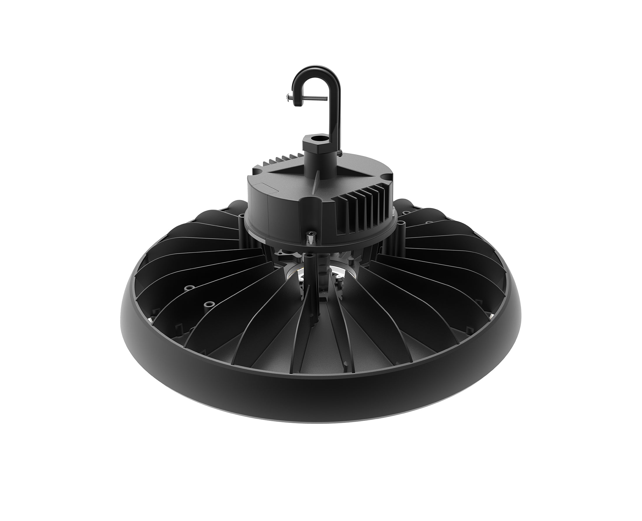 150W/120W/100W UFO high bay light, wattage and cct adjustable, back view-JQZ lighting