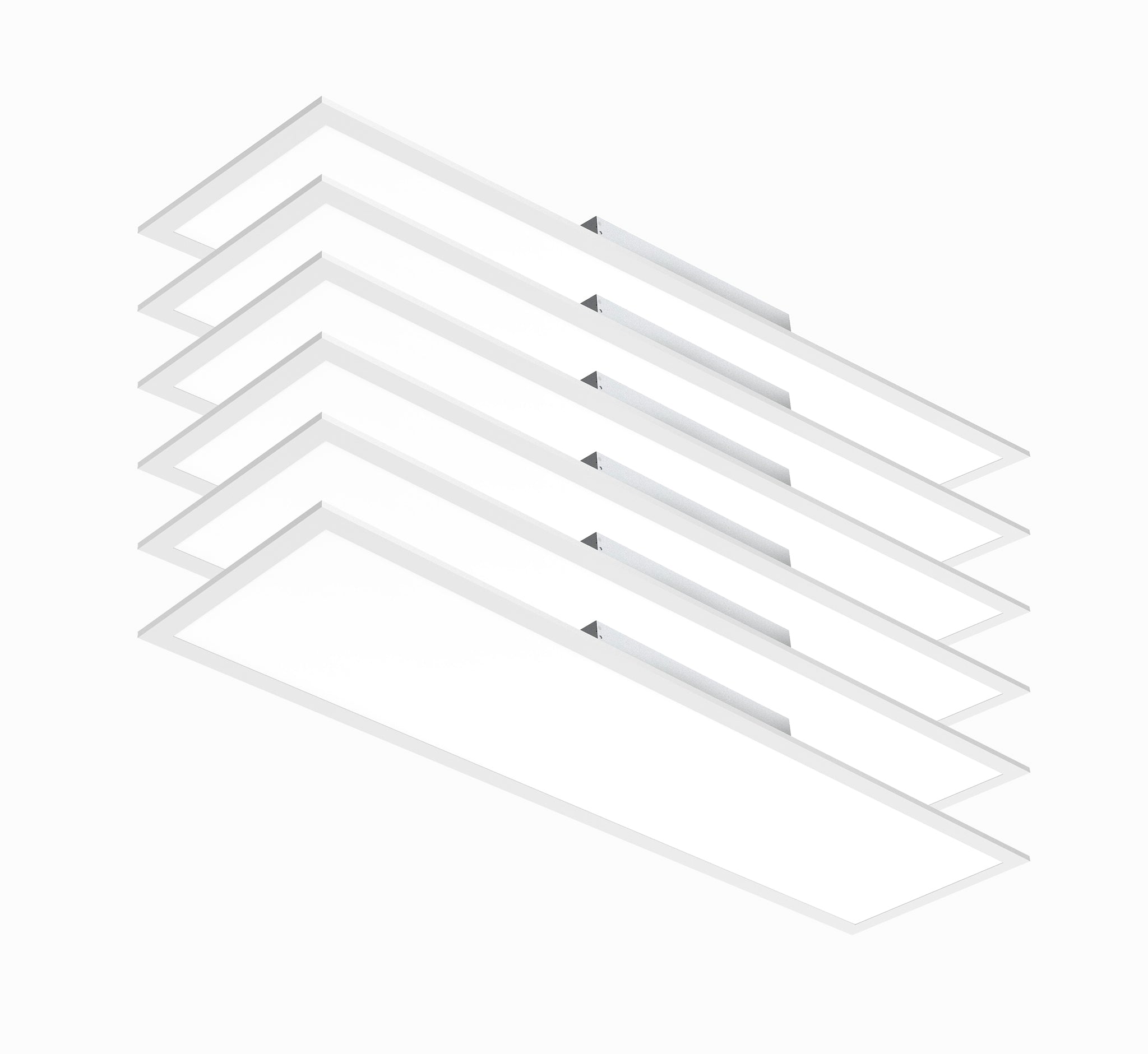 1x4 LED Panel light, wattage and CCT adjustable, 6 pack-JQZ lighting