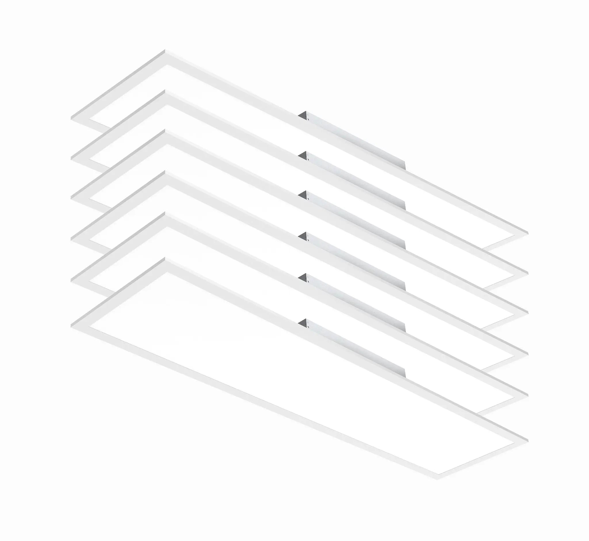 1x4 LED Panel light, wattage and CCT adjustable, 6 pack-JQZ lighting
