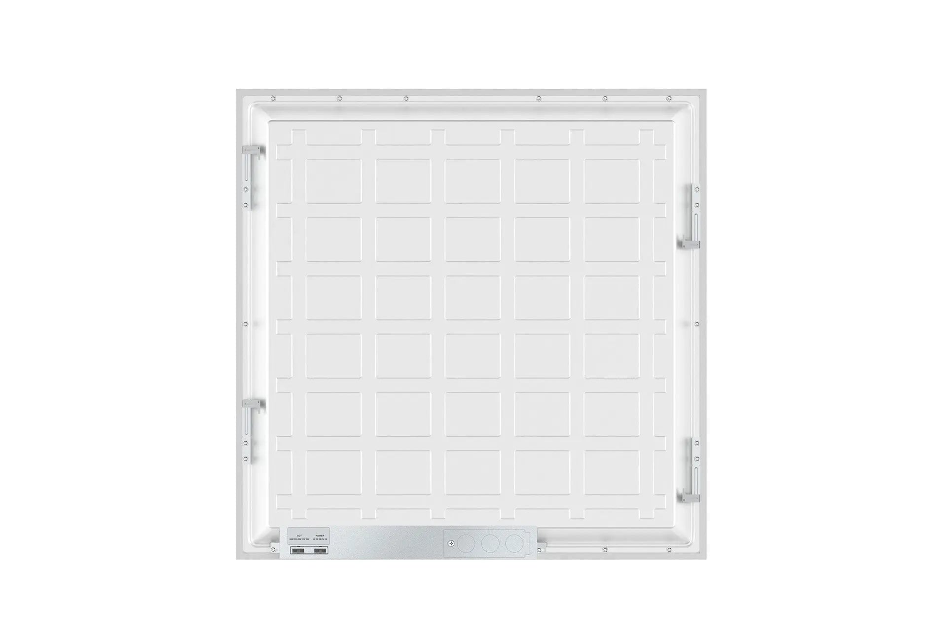 2x2 LED Panel light, wattage and CCT adjustable, back view-JQZ lighting