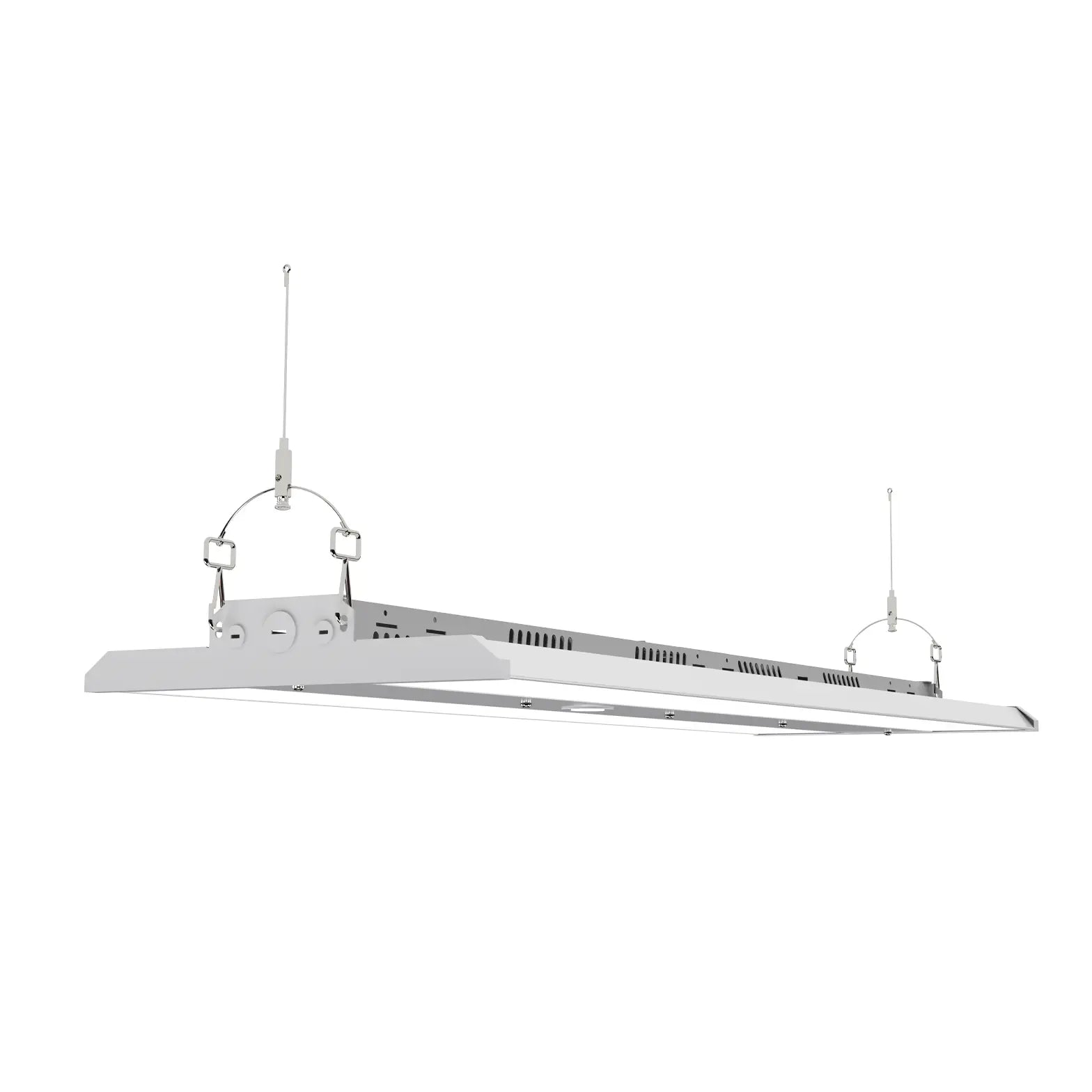 4ft Linear high bay 325W cct adjustable 4pack side view