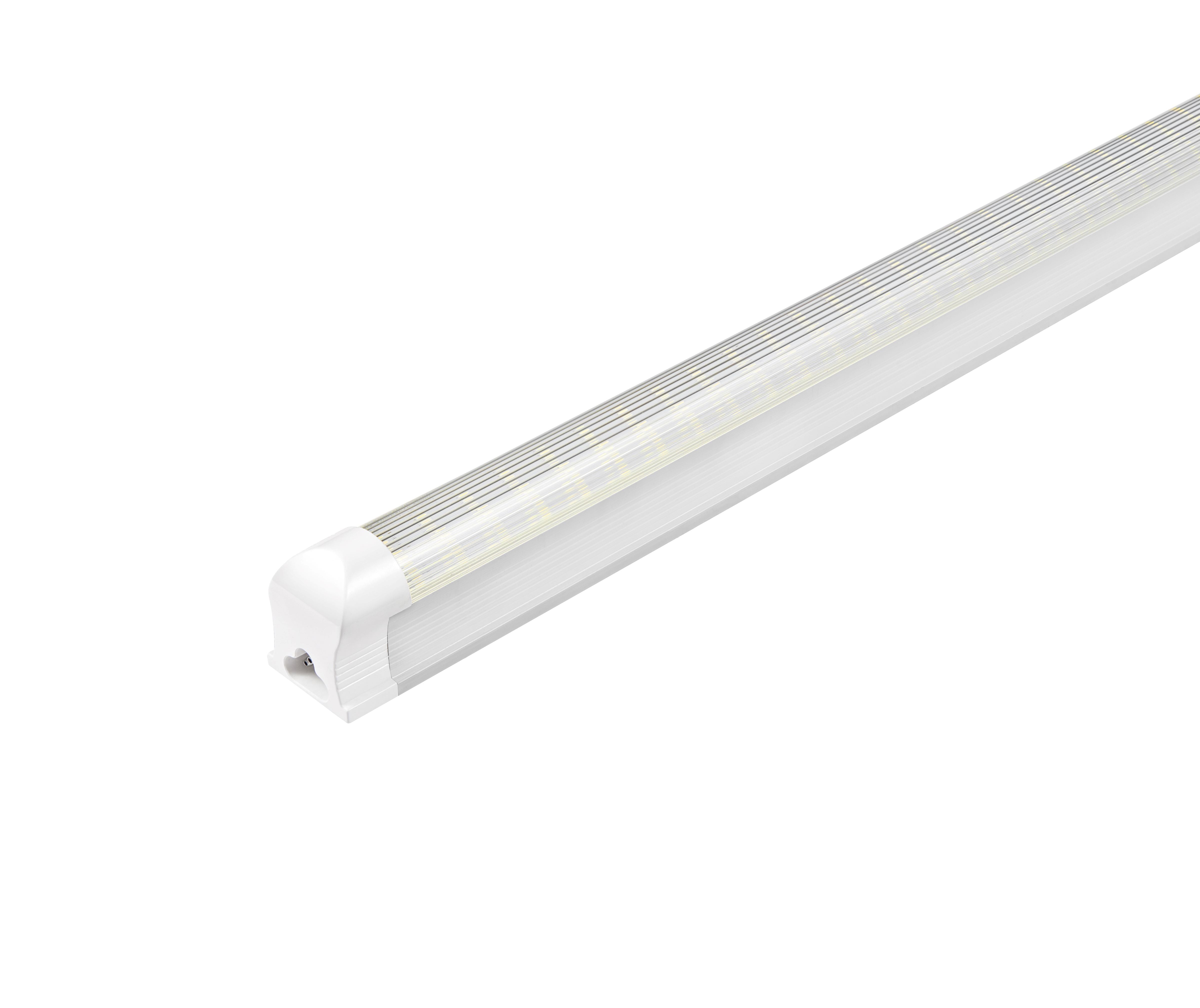 8ft Integrated tube light fixture, LED shop light, stripe cover-JQZ lighting