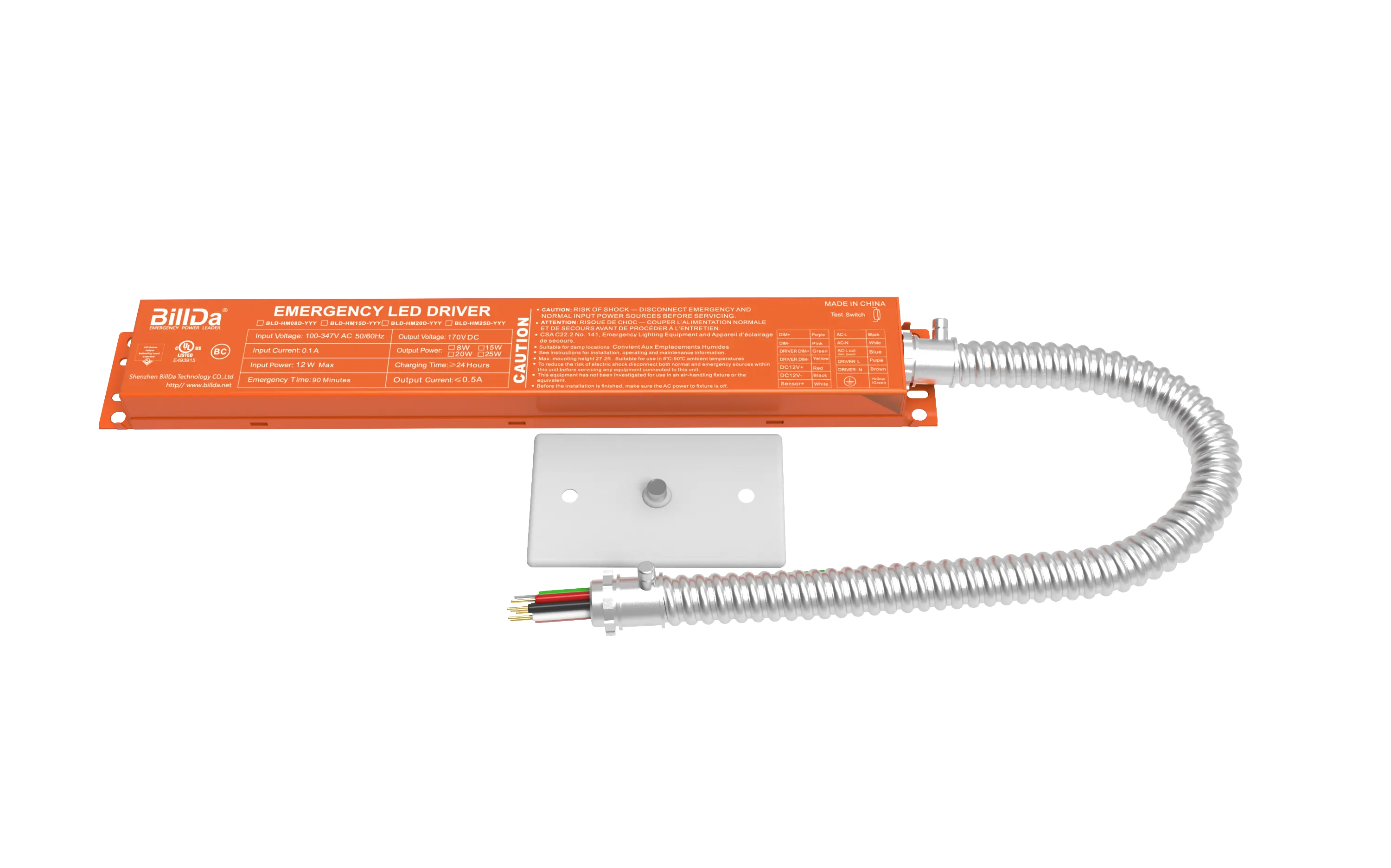 25W Emergency driver BLD-HM25D-YYY Billda