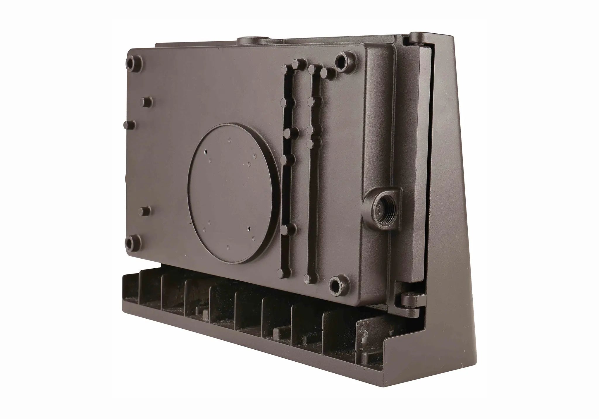 LED wall pack full cut off, 100W 5000k, back view-JQZ lighting
