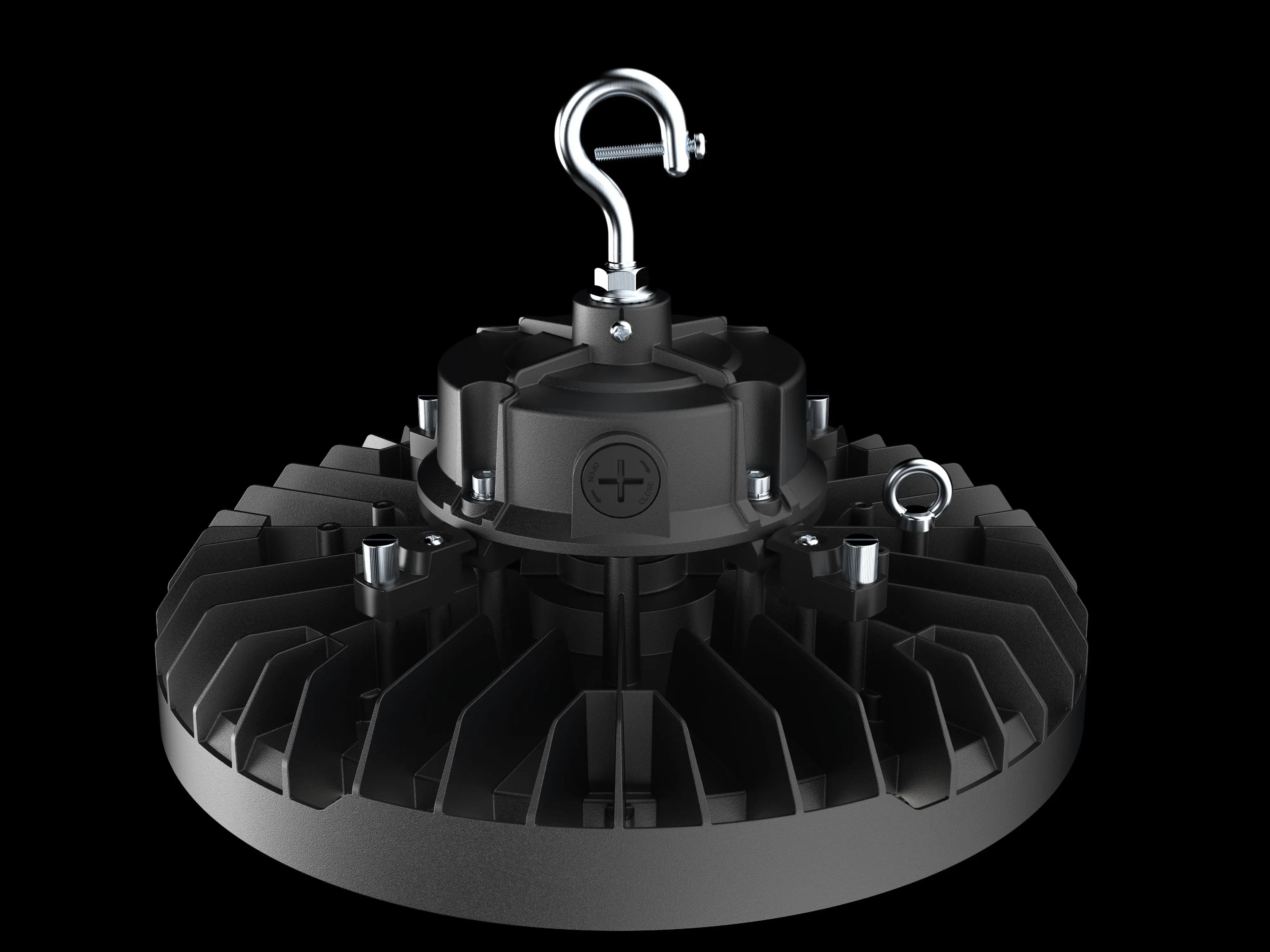 NJ-UFO12-150W_wattage and cct adjustable back_view