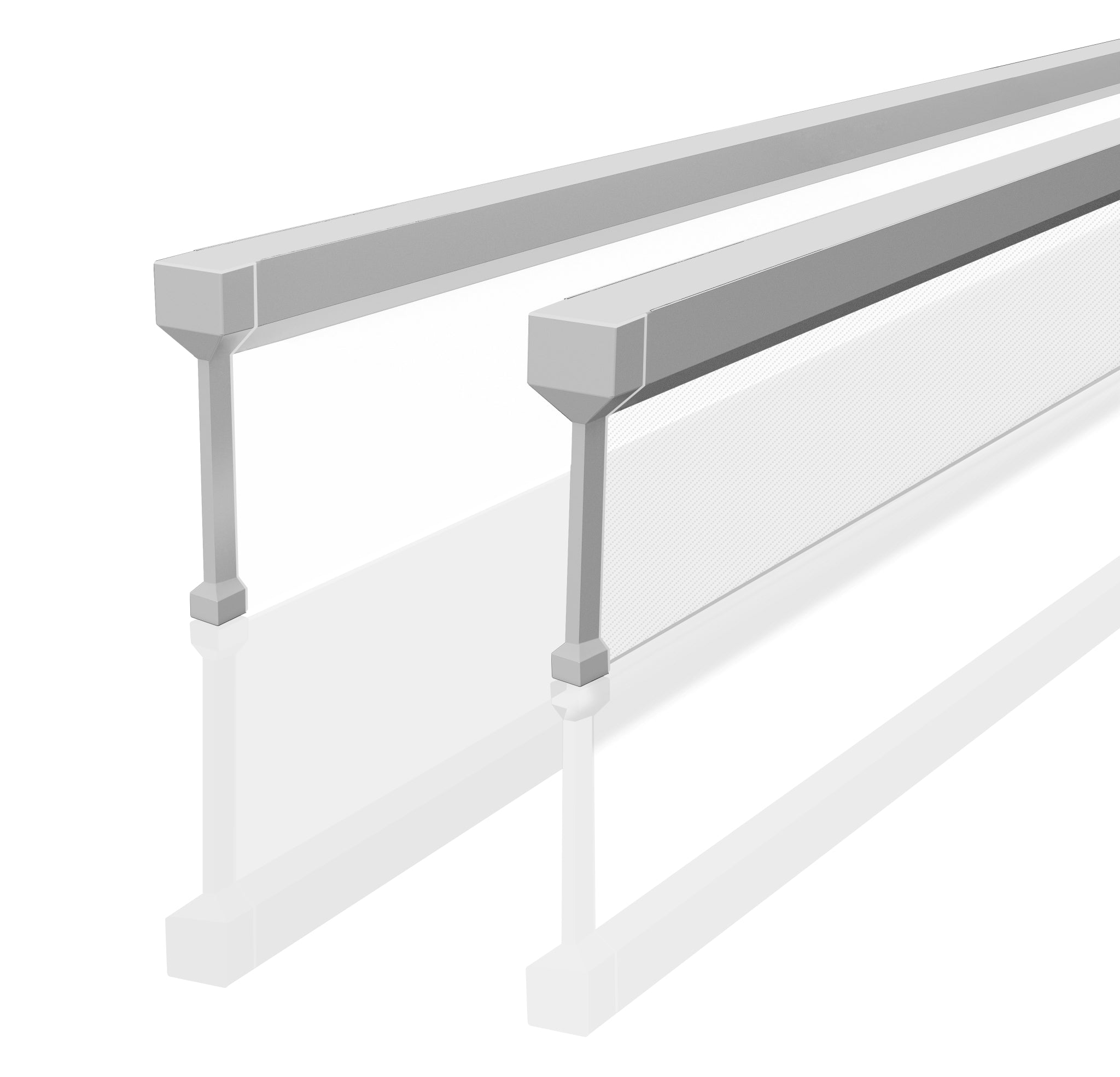 Meta surface linear light white