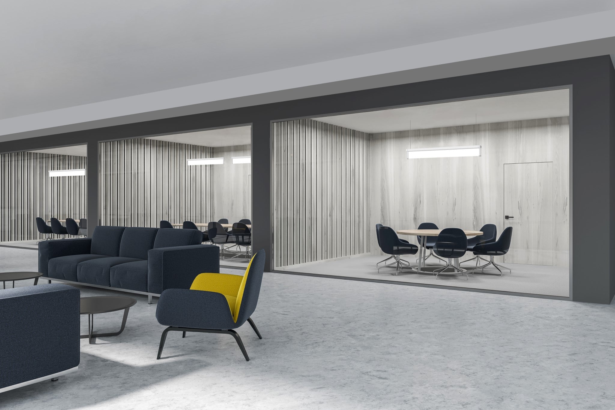 White meta surface linear light application