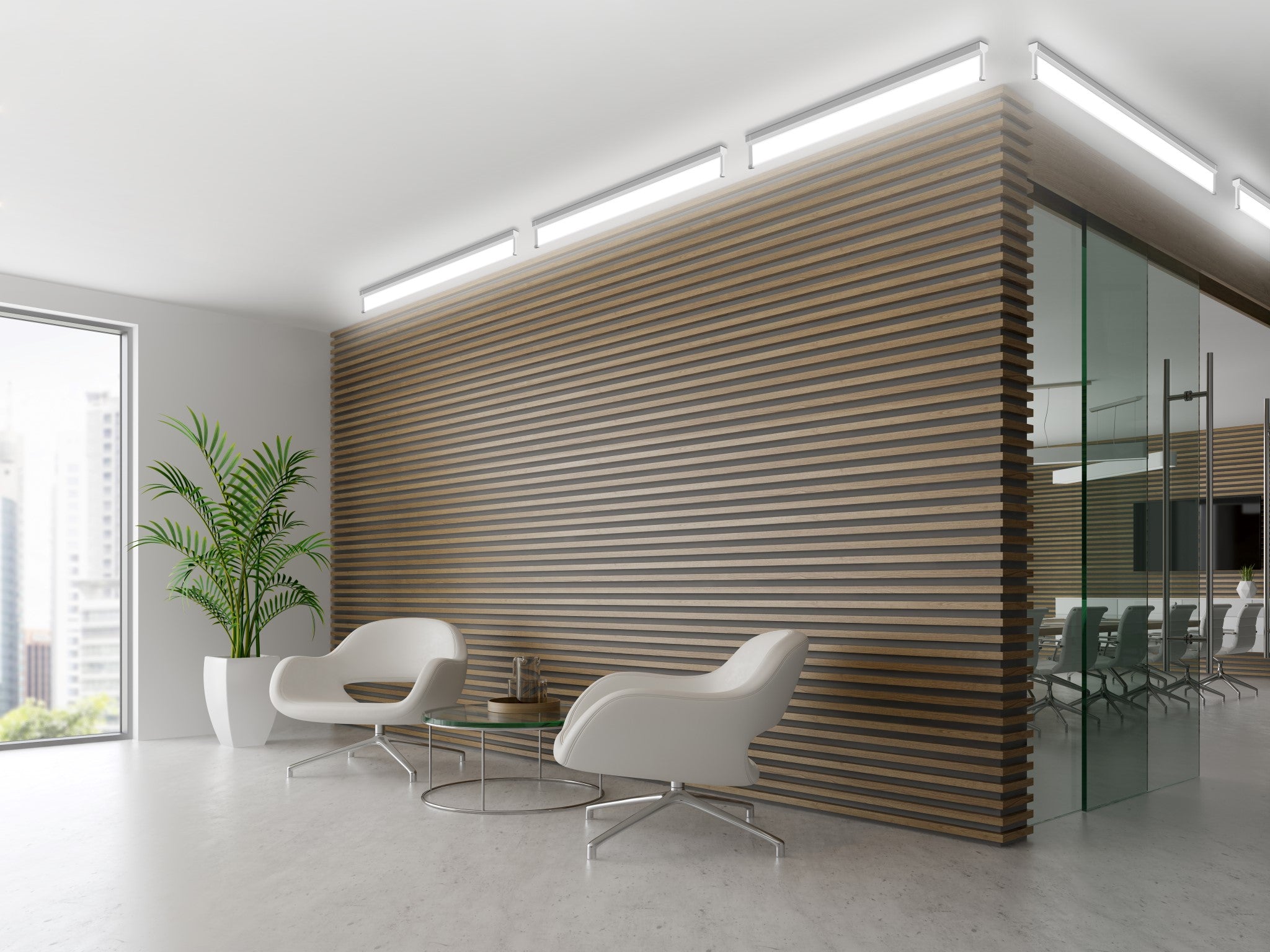 Meta surface linear light application