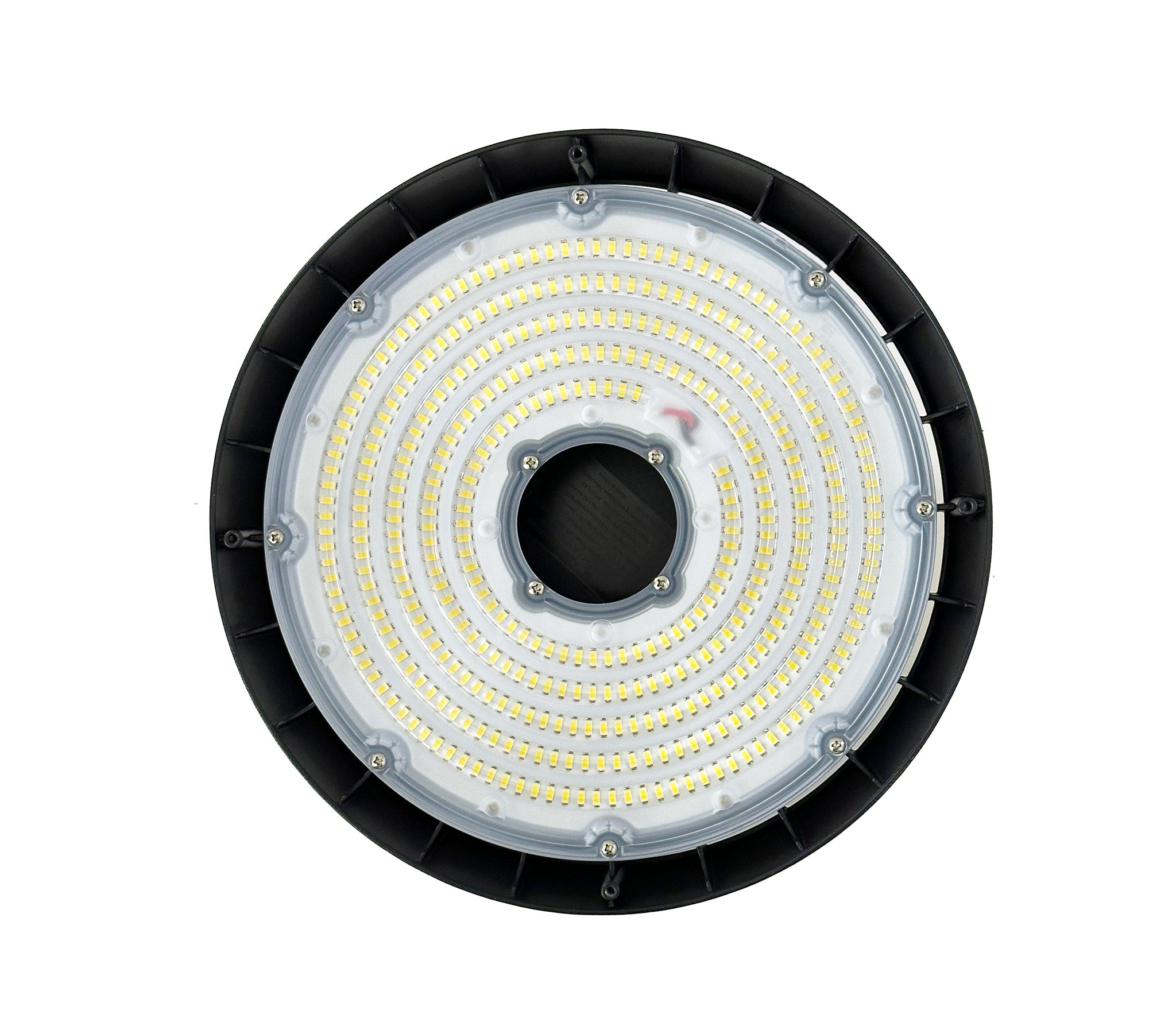 150W UFO high bay light 5700k, front view-JQZ lighting