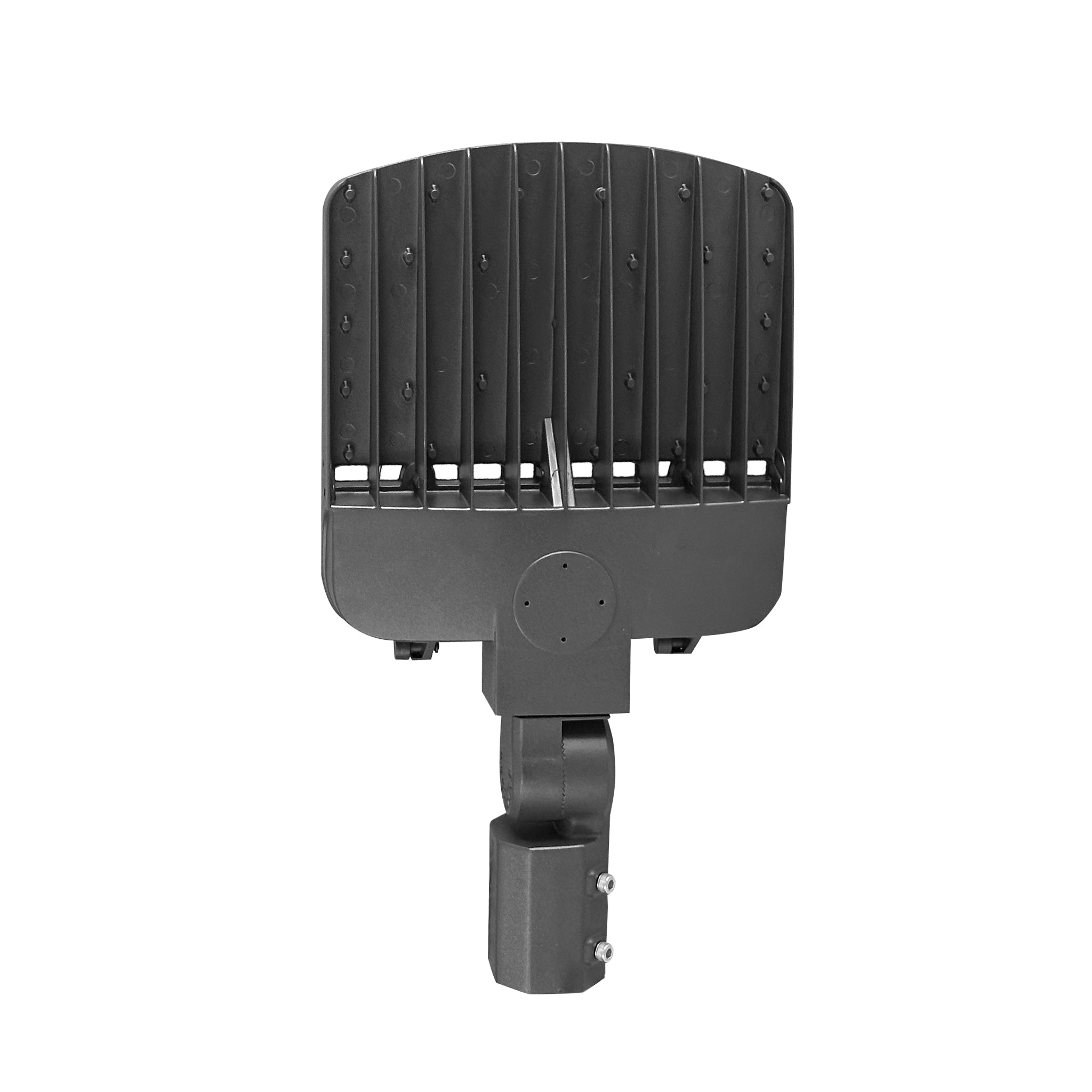 200W LED Parking lot light 5700k, slip fitter, back view-JQZ lighting