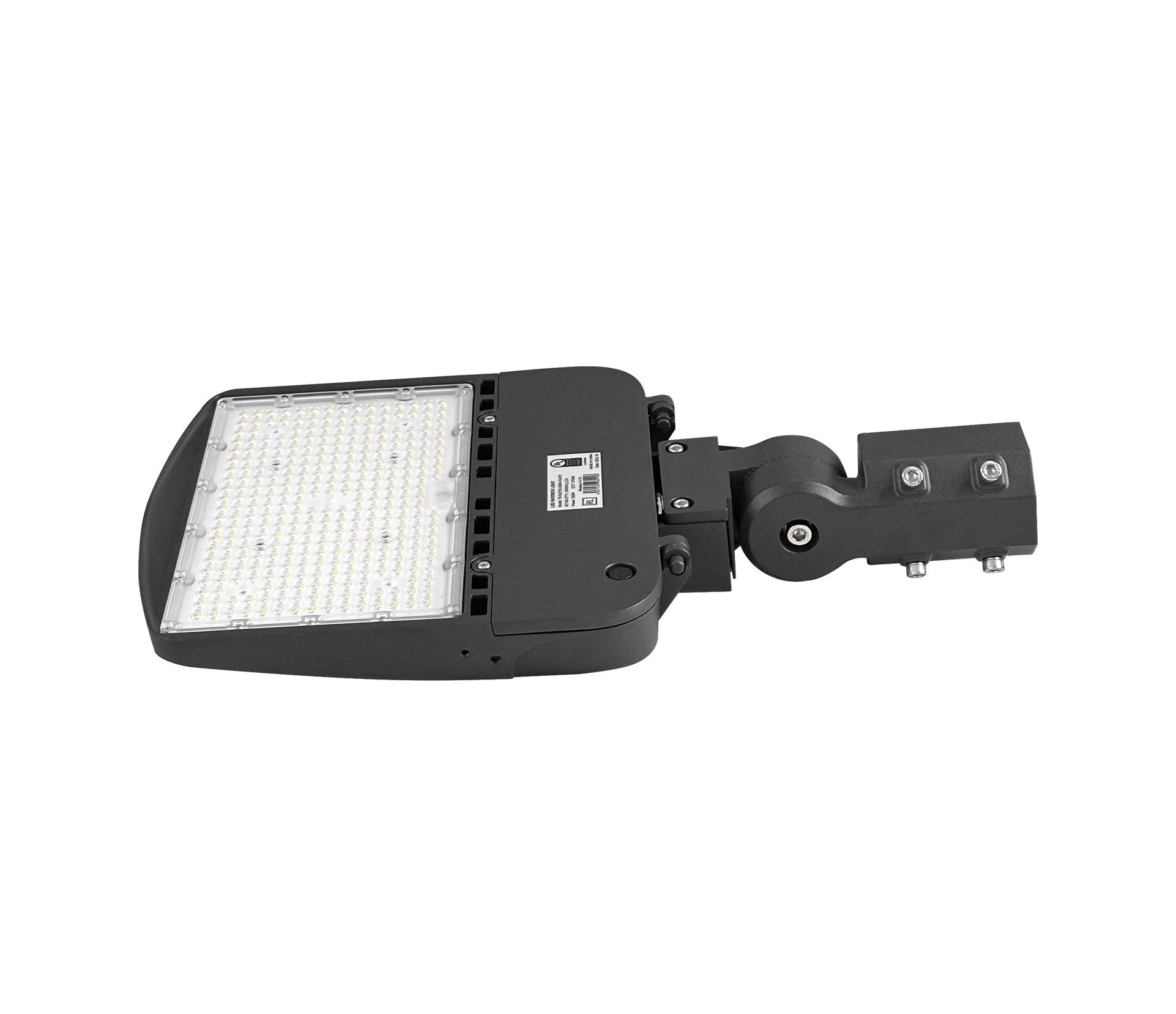 200W LED Parking lot light 5700k, slip fitter, side view-JQZ lighting