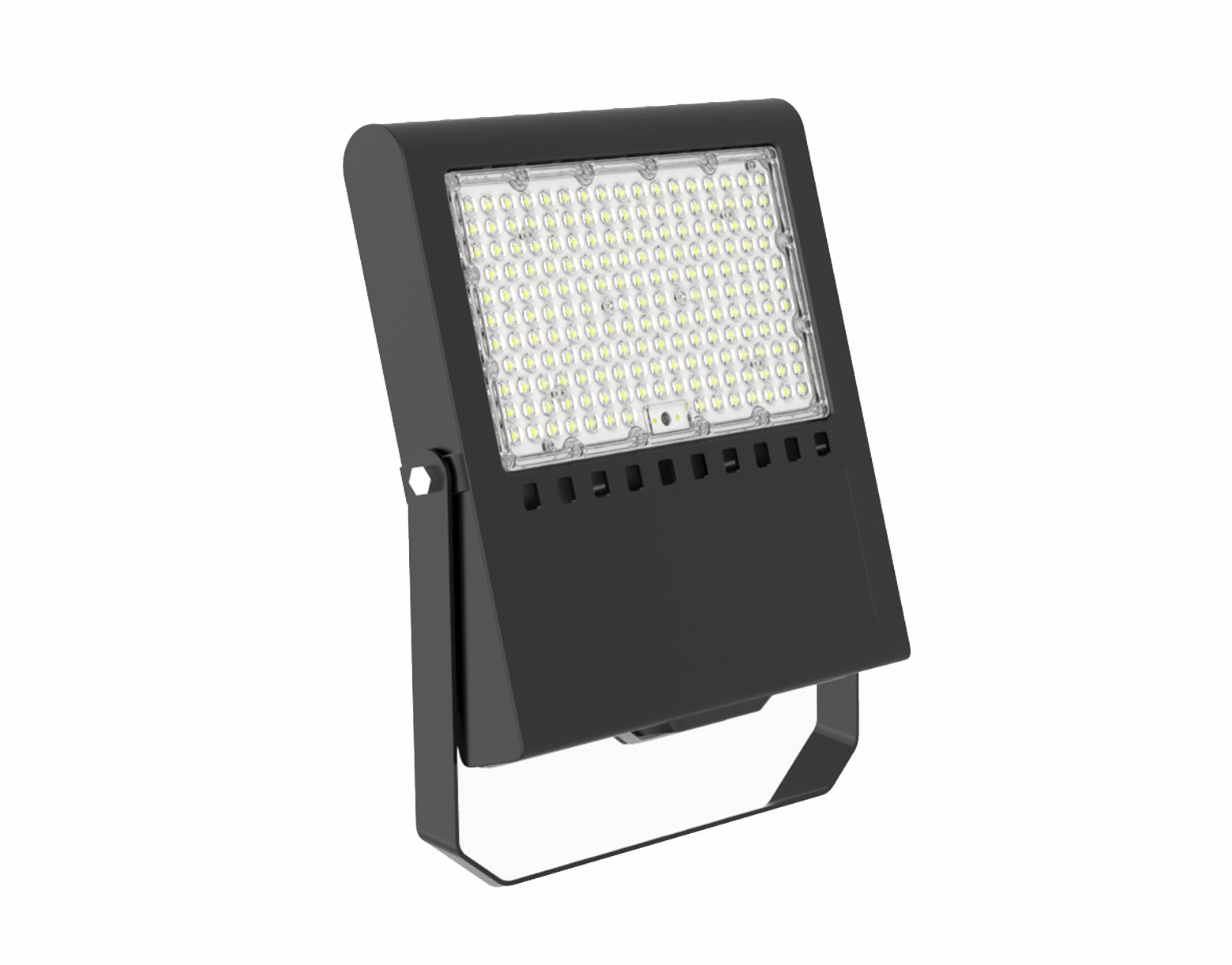 200W LED flood light, U shape bracket, side view-JQZ lighting