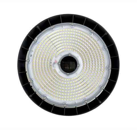 240W UFO high bay light 5700k, front view-JQZ lighting