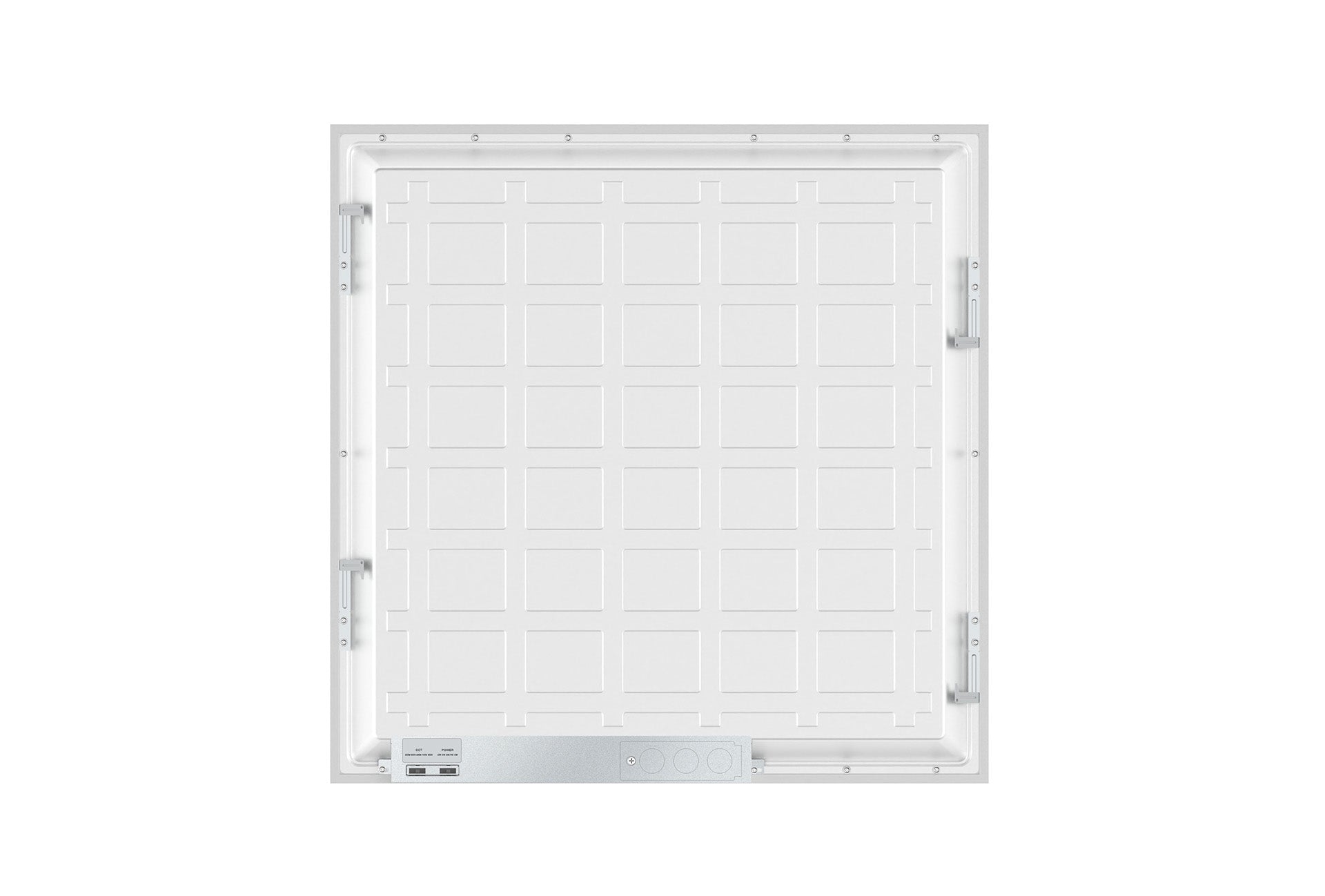 2x2 LED Panel light, wattage and CCT adjustable, back view-JQZ lighting