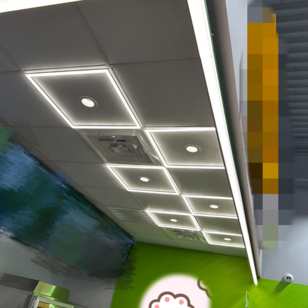 2x2_LED frame_light_T grid frame light drop ceiling, wattage and CCT adjustable-JQZ lighting
