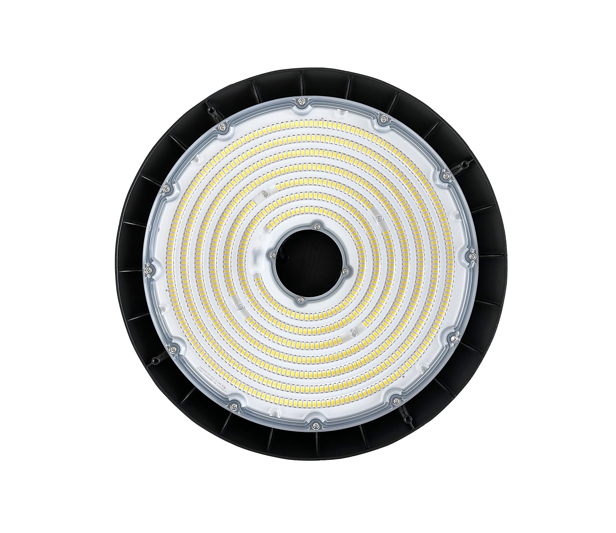 300W UFO high bay light, 5700k, front view-JQZ lighting