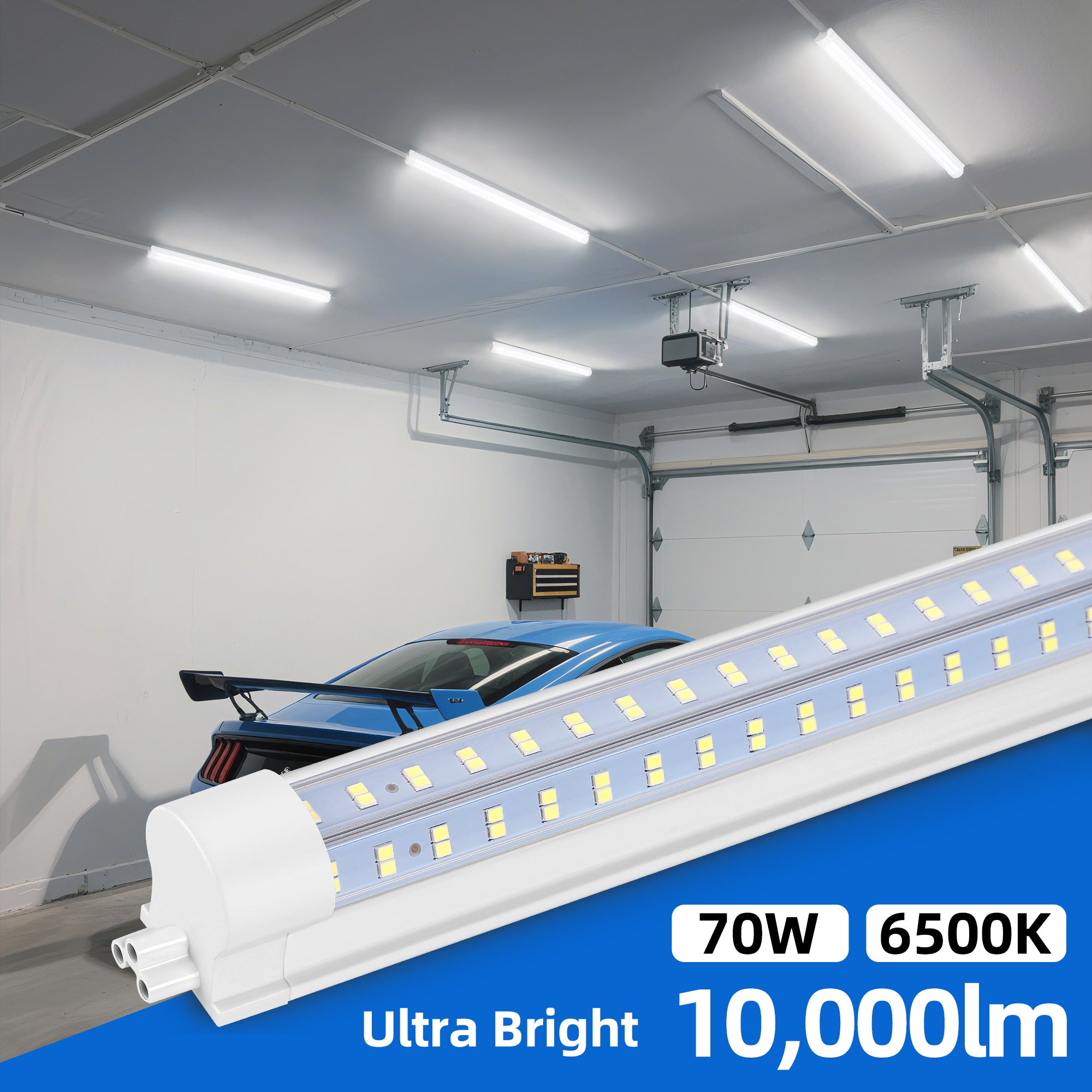 4ft 70W Ultra bright U shape LED Shop light 