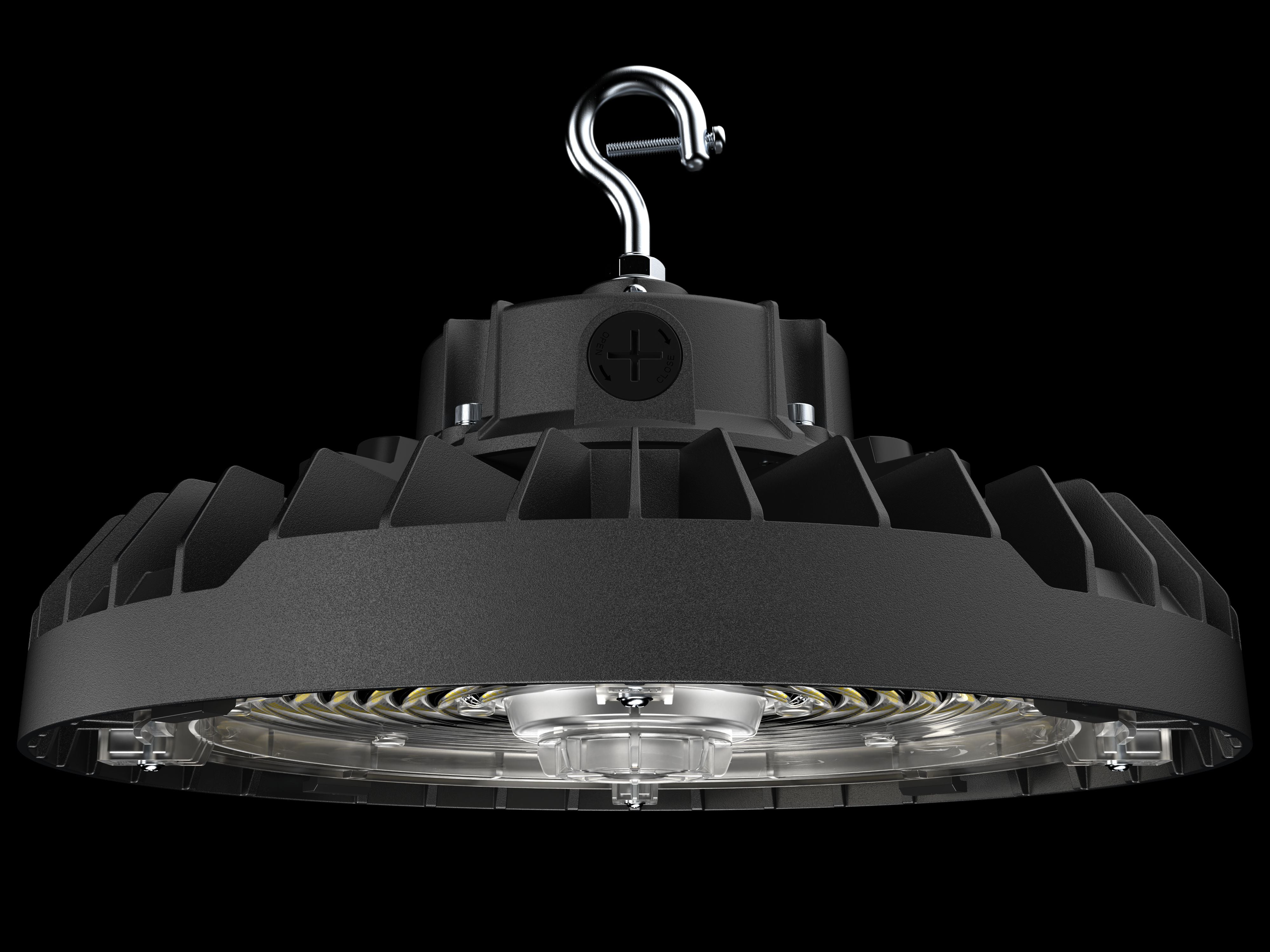 J-UFO12-LED high bay_side_view