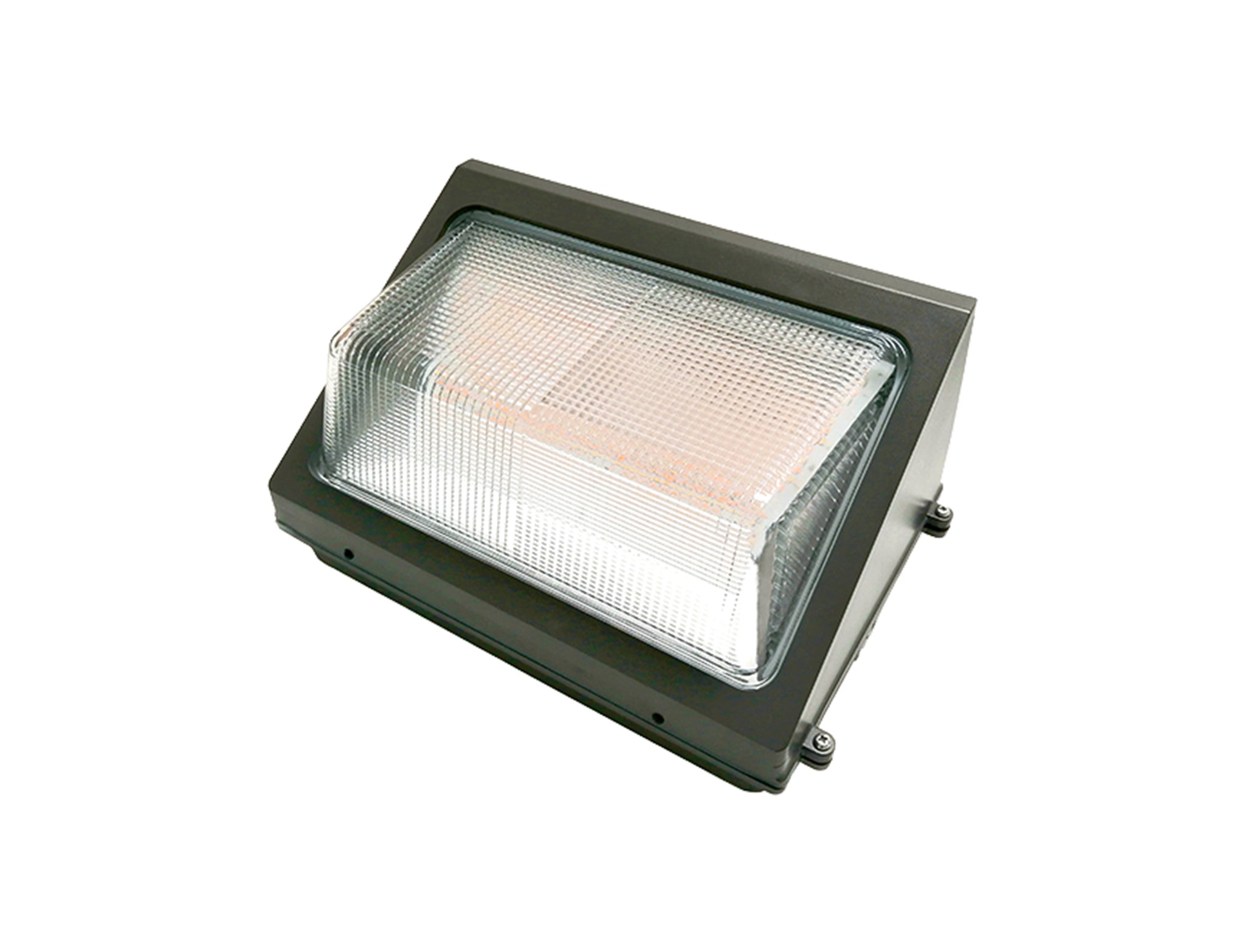 LED Wall pack with photocell, wattage and CCT adjustable, front view-JQZ lighting