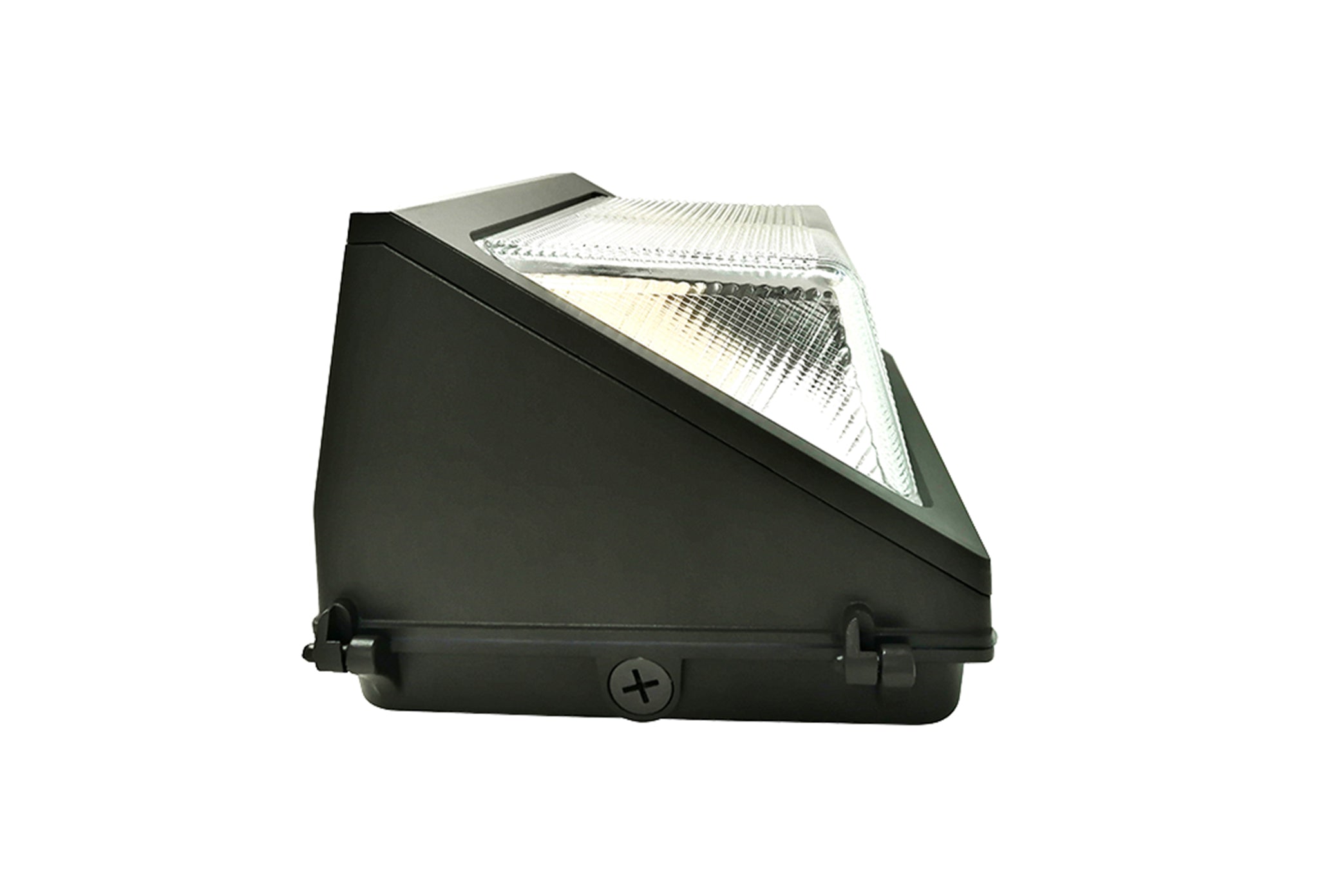 LED Wall pack with photocell, wattage and CCT adjustable, side view-JQZ lighting