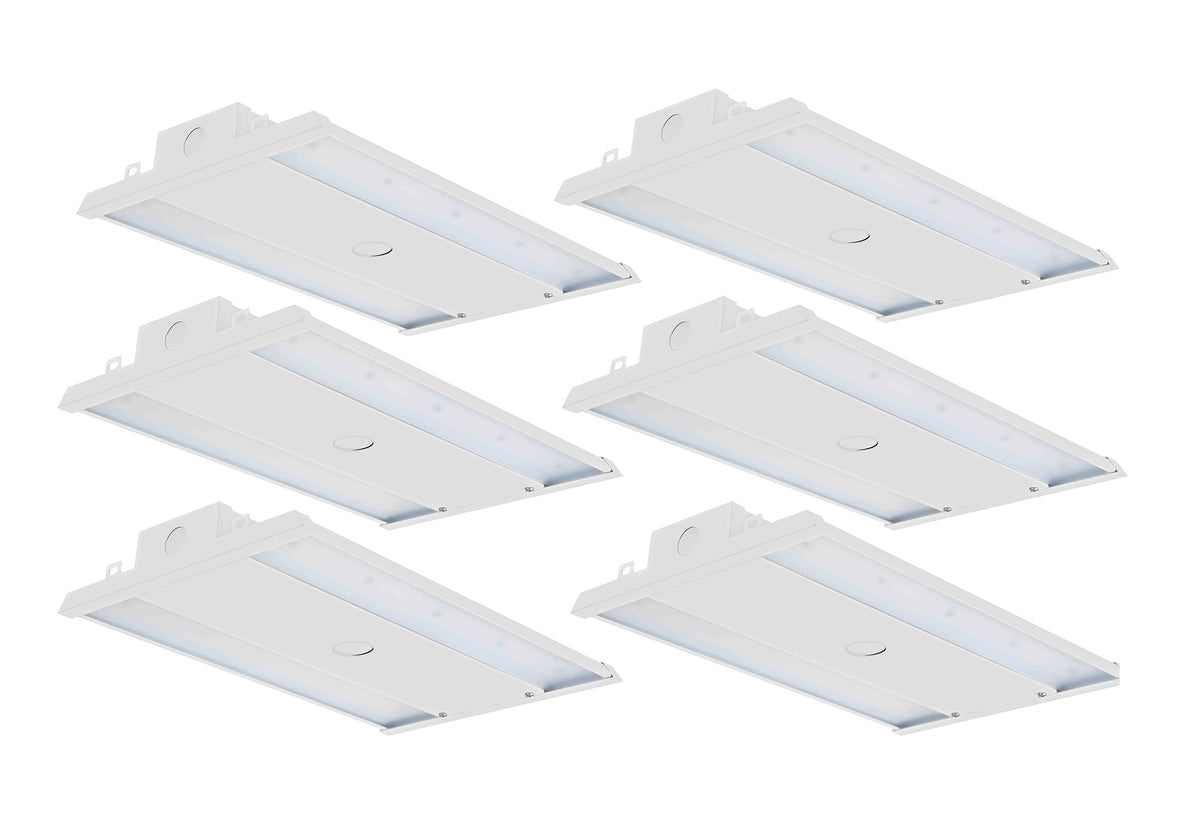 130W Linear High Bay 5000k 120-277V 6-Pack