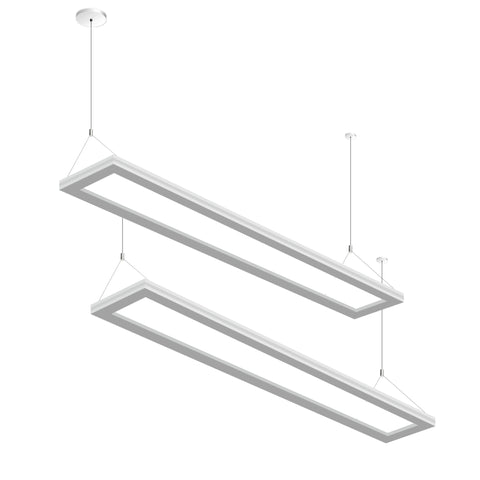 Meta Up/down suspended linear light (2 Pack)