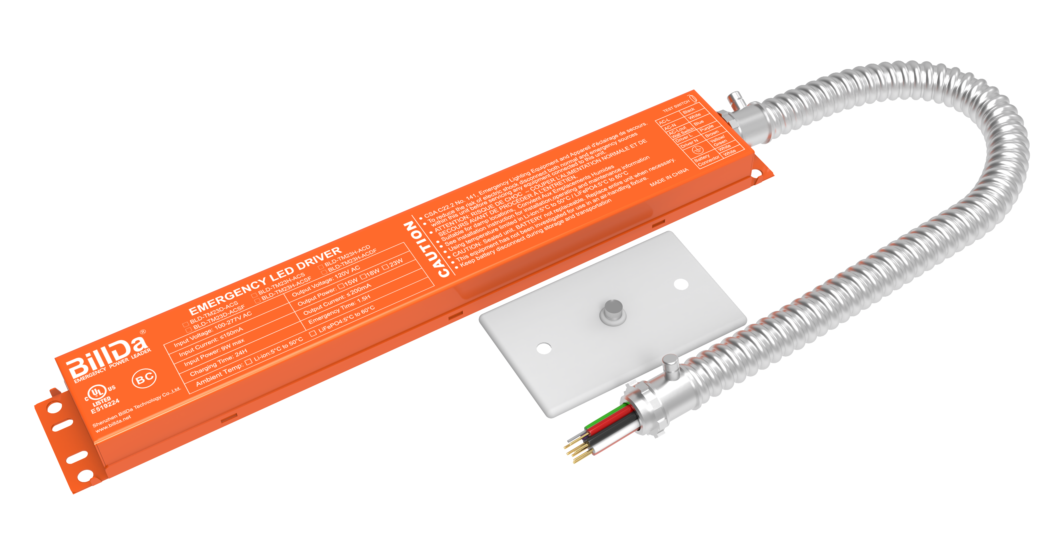 23W Emergency driver BLD-TM23D-ACSF