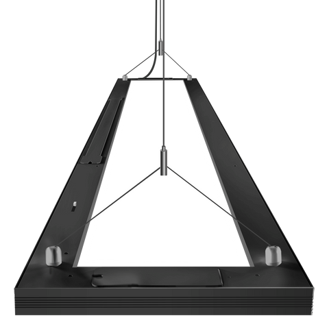 black Meta up down linear light back view