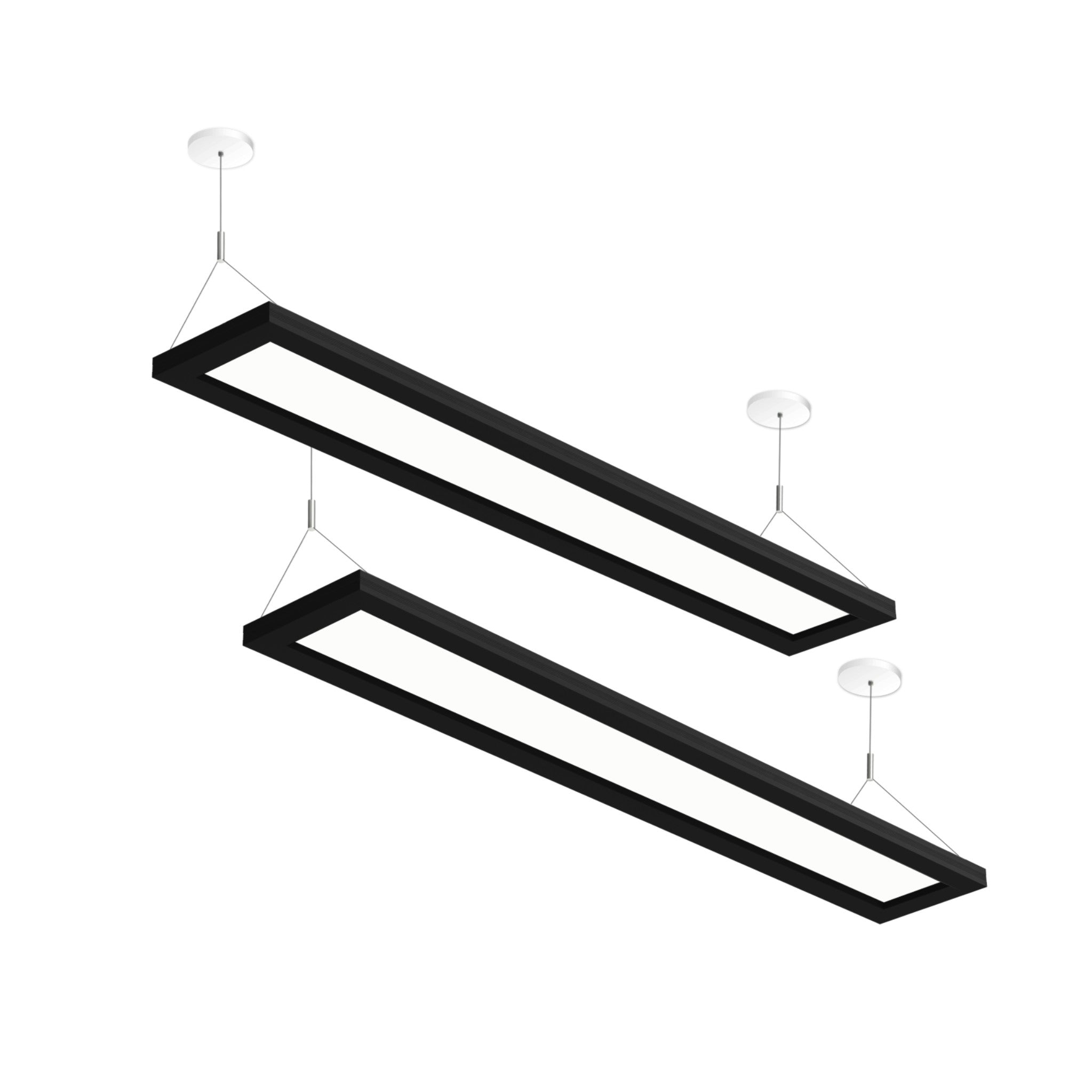 Meta Up/down suspended linear light (2 Pack)